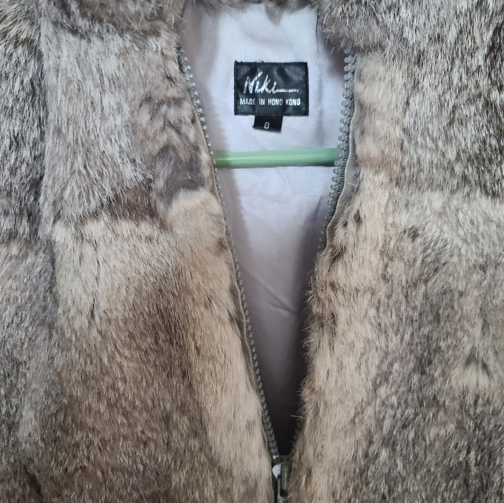 Niki real fur coat